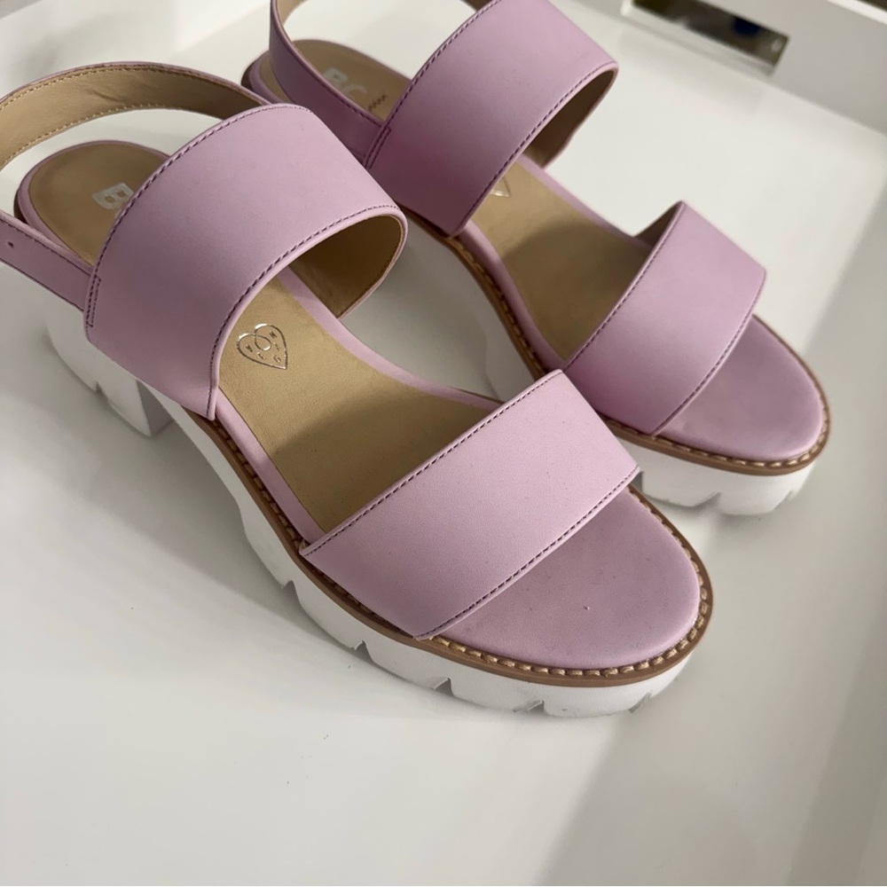BC Footwear Lavender Sandals - Picture 3 of 9